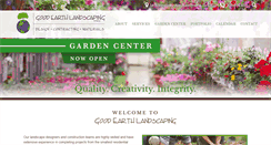 Desktop Screenshot of goodearthlandscaping.org